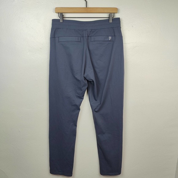 Public Rec All Day Every Day Pants Mens 32/32 Slate Blue Stretch Pull On Pockets - Picture 4 of 8